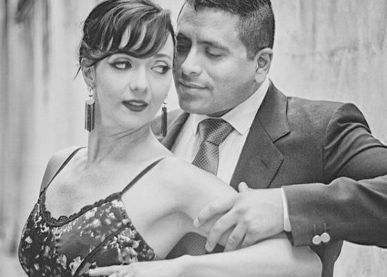 flyer image for Carlos Estigarribia and Dana Zampieri at La Milonga de Pedro