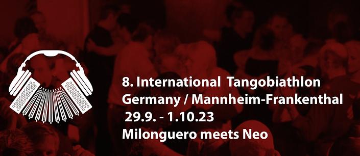 flyer image for 8. International Tangobiathlon Germany Mannheim-Frankenthal