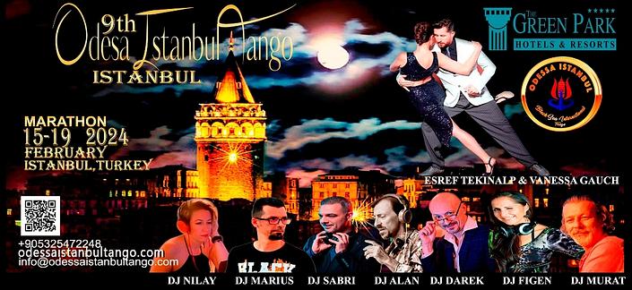 flyer image for 9.ODESSA ISTANBUL WINTER TANGO MARATHON