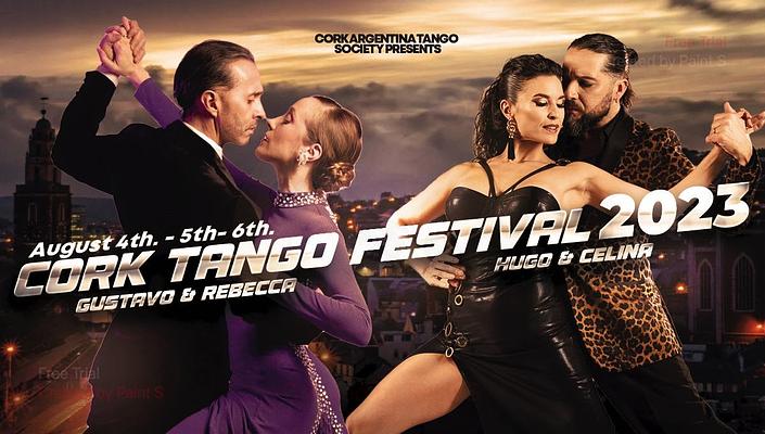 flyer image for Cork Tango Summer Festival 2023