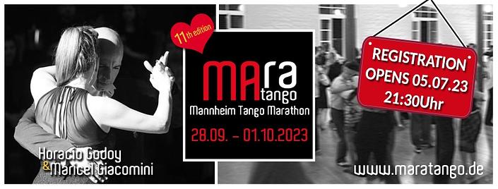flyer image for MAratango - Mannheim Tango Marathon