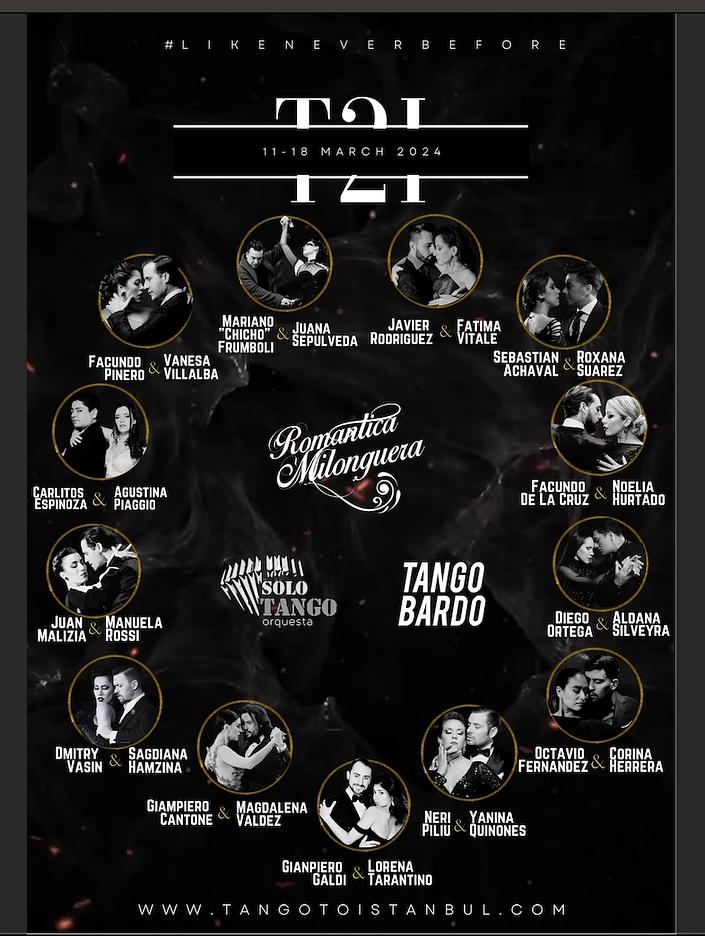 flyer image for TanGO TO istanbul 2024