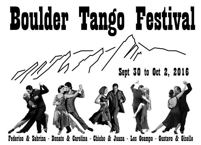 flyer image for Boulder Tango Festival
