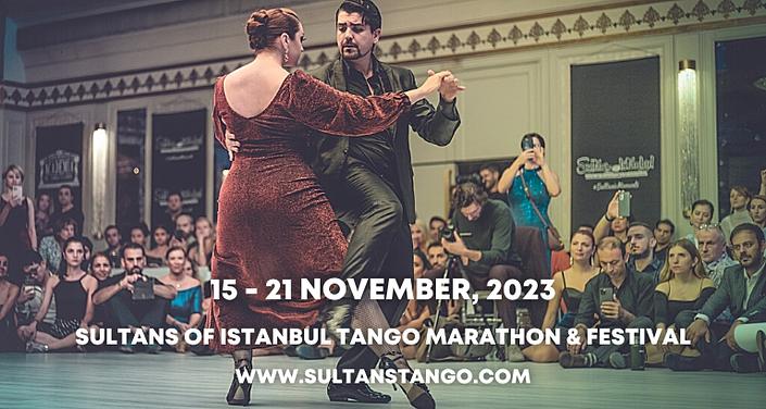 flyer image for Sultans of Istanbul Tango Marathon and Festival 10 Edition