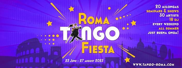 flyer image for Roma Tango Fiesta 4th weekend