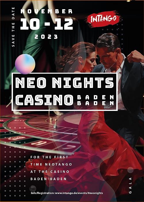flyer image for NEO NIGHTS CASINO