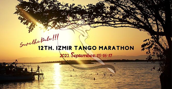 flyer image for 12th Izmir Tango Marathon