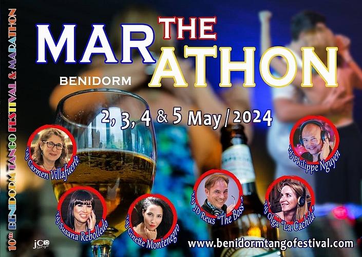 flyer image for Benidorm Tango Festival and Marathon