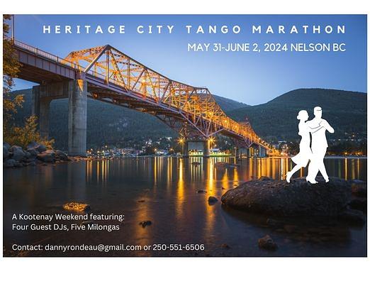 flyer image for Heritage  City Tango Marathon