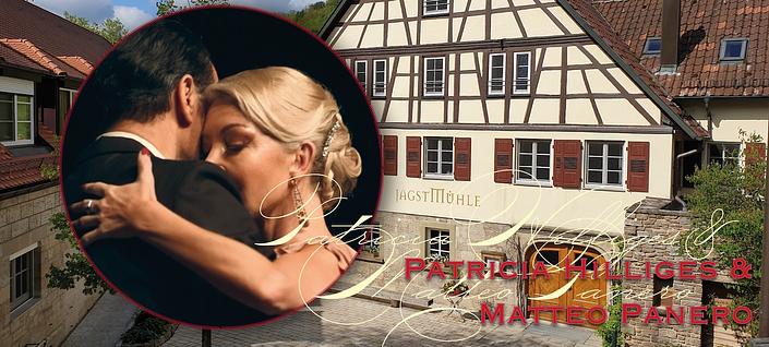 flyer image for Milonga Challenge in the Jagst mill with Patricia and Matteo