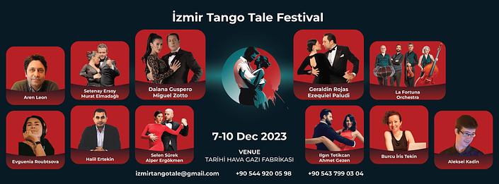 flyer image for Izmir Tango Tale Festival