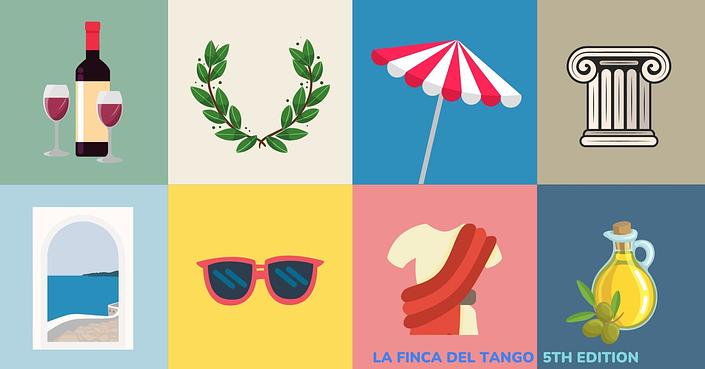 flyer image for La Finca del Tango 5th Edition - Corfu Greece