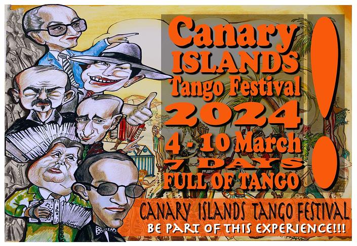 flyer image for Canary Islands Tango Festival