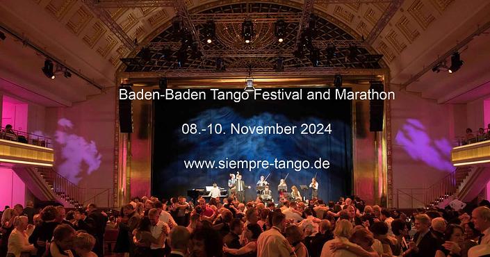 flyer image for Baden-Baden International Tango Festival