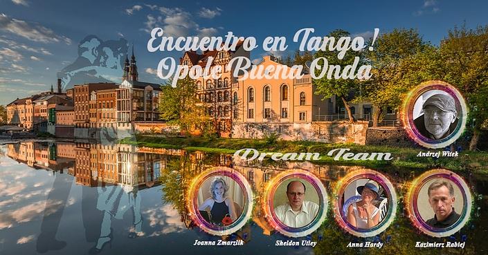 flyer image for Encuentro en Tango. Opole Buena Onda