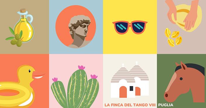 flyer image for Finca Puglia x La Finca del Tango 8th ft. Sayaka y Joscha