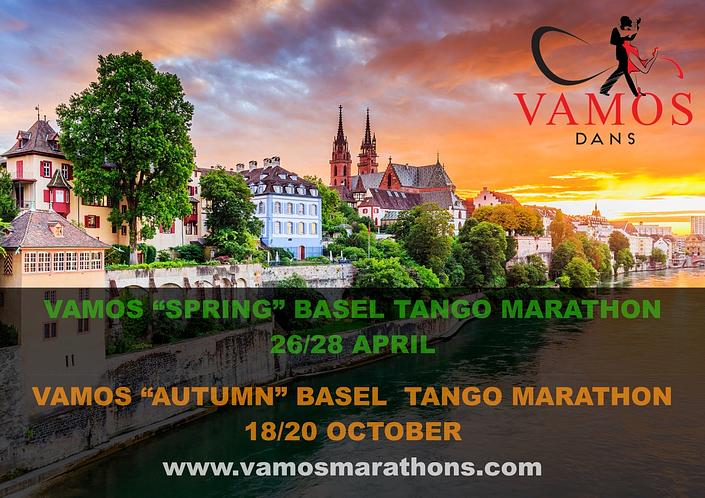 flyer image for Vamos Spring Basel Tango Marathon