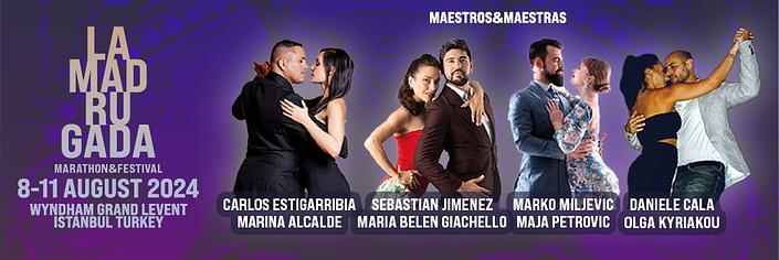 flyer image for La Madrugada Tango Marathon Festival