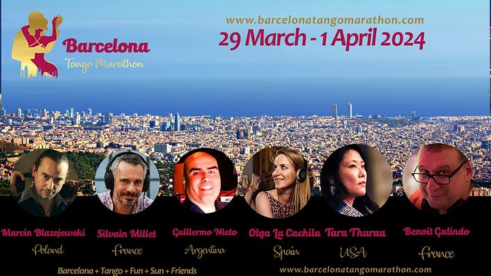 flyer image for Barcelona Tango Marathon 3.0