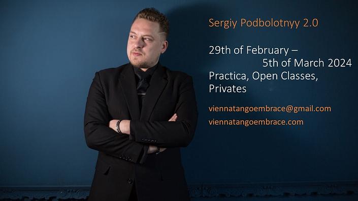 flyer image for Vienna Tango Embrace 2024