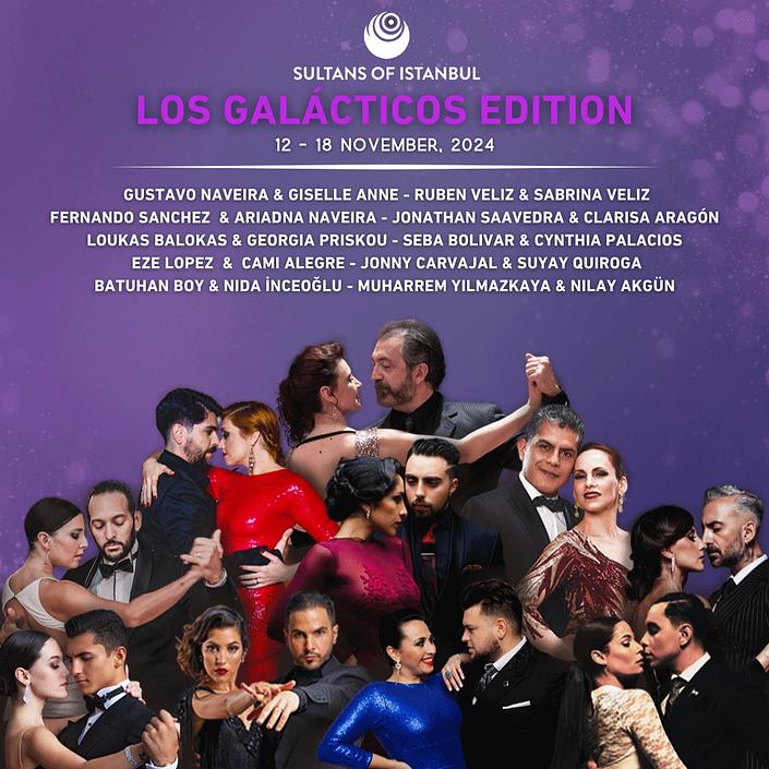 flyer image for Sultans of Istanbul Tango Marathon - Festival Los Galacticos