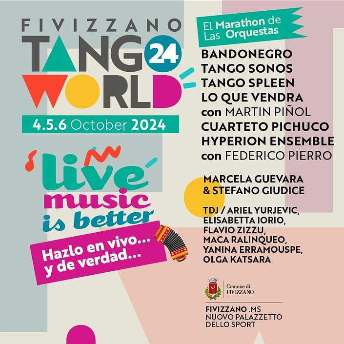 flyer image for Fivizzano 17h Edition  El marathon de Las Orquestas