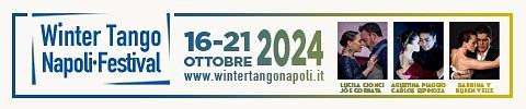 flyer image for Winter Tango Napoli Festival 16-21 ottobre 2024 Viii ed