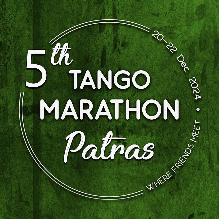 flyer image for 5th Tango Marathon Patras 20-22 Dec 2024