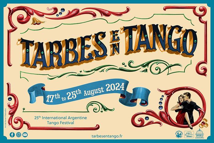 flyer image for Tarbes en Tango 2024