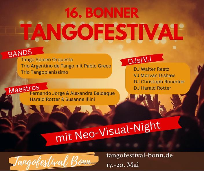 flyer image for 16. Bonner Tangofestival