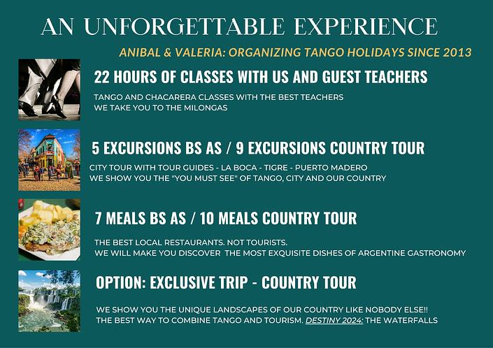flyer image for BUENOS AIRES Holidays Trip