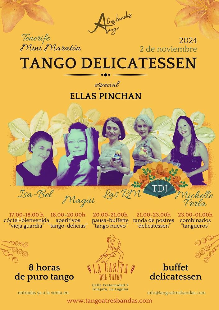 flyer image for TENERIFE TANGO DELICATESSEN