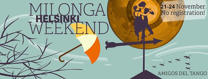 flyer image for 9th Helsinki Milonga Weekend
