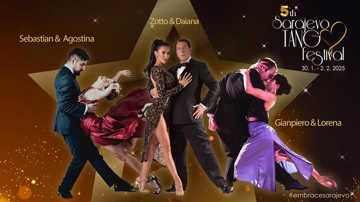 flyer image for 5th Sarajevo Tango Festival