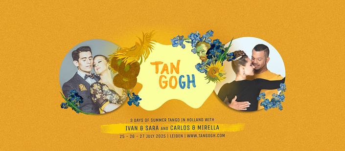 flyer image for TanGogh - Three days of summer tango in Holland