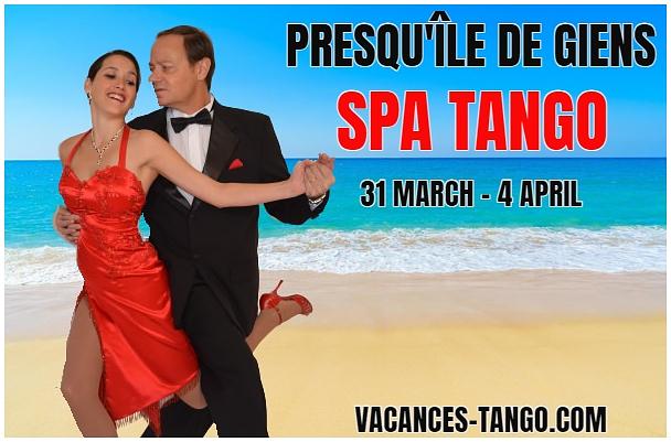 flyer image for PRESQU ILE DE GIENS SPA TANGO