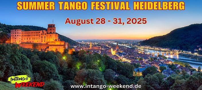 flyer image for Tango Summer Festival Heidelberg