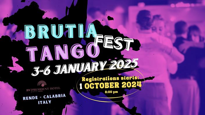 flyer image for BRUTIA TANGO FEST