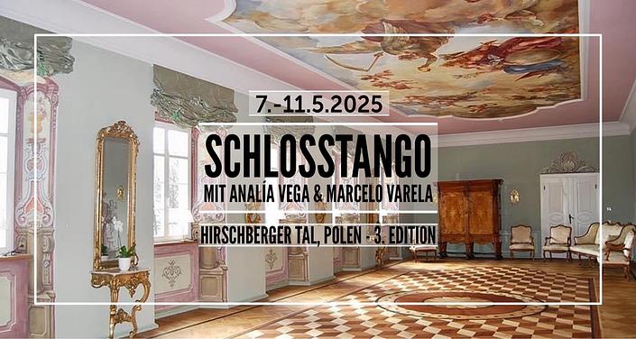 flyer image for Tangoholidays Schloss Wernersdorf ANALIA VEGA MARCELO VARELA