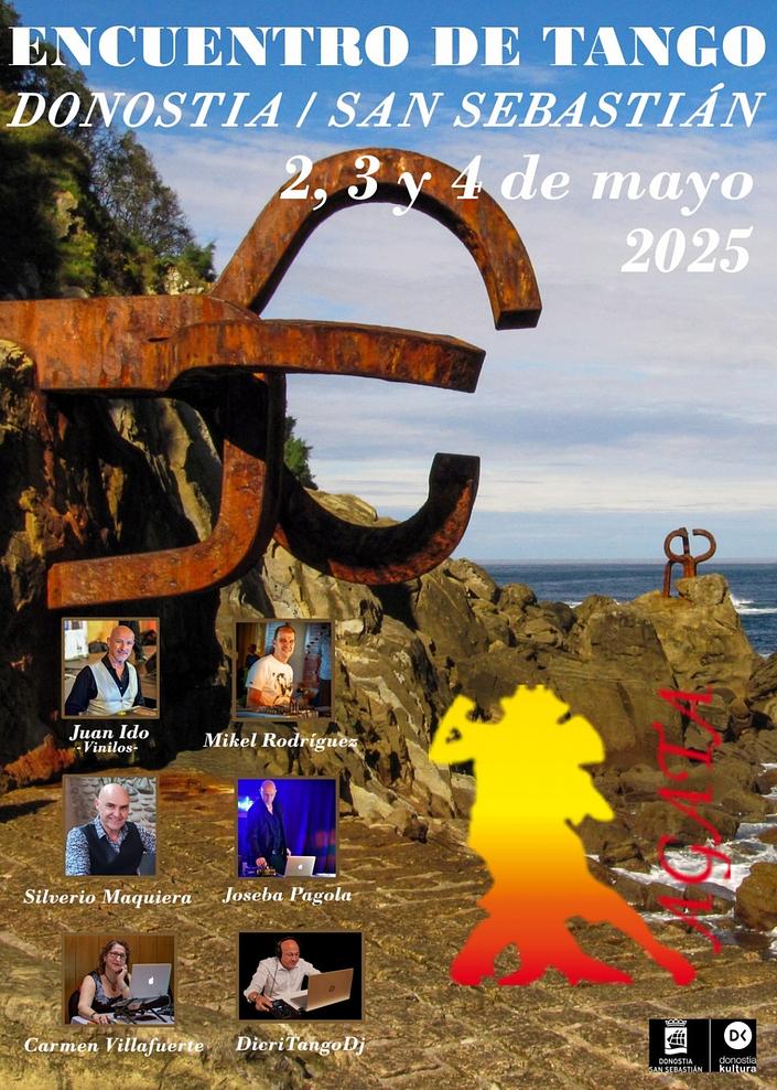 flyer image for Encuentro de tango de San Sebastian - Donostia