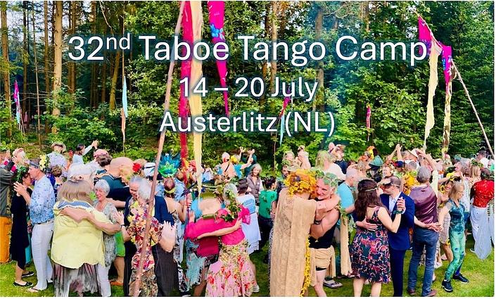flyer image for Taboe Tango Camp in the Netherlands
