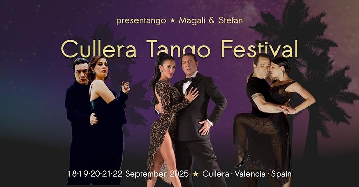 flyer image for Cullera Tango Festival 2025