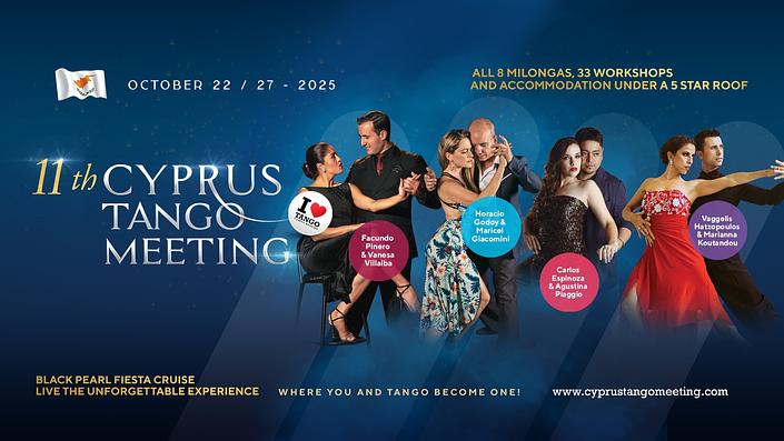 flyer image for 11th Cyprus Tango Meeting