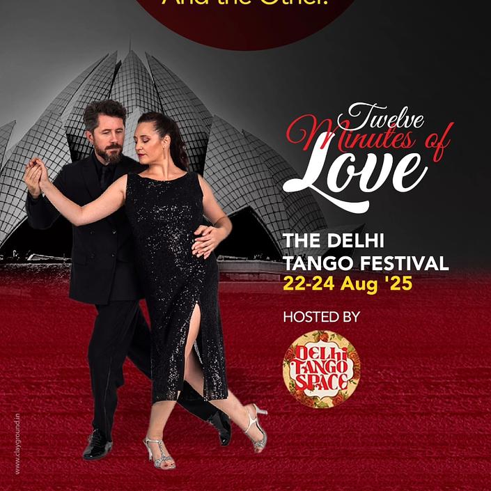 flyer image for Delhi Tango Festival
