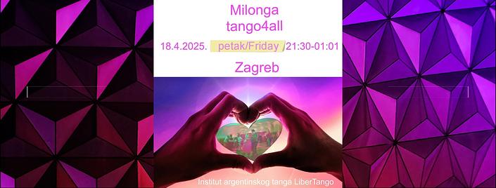 flyer image for Milonga tqngo4all