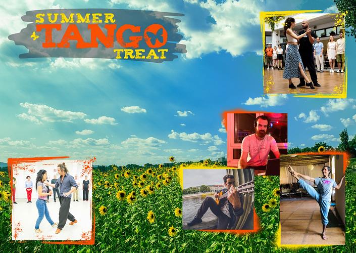 flyer image for Summer Tango Treat 2025
