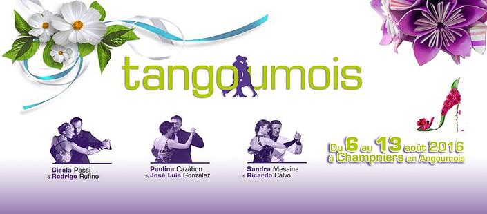 flyer image for Festival Tangoumois 2016