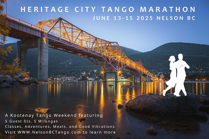 flyer image for Heritage  City Tango Marathon 2025 Edition