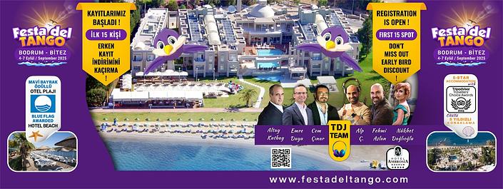 flyer image for Festa del Tango Marathon Bodrum