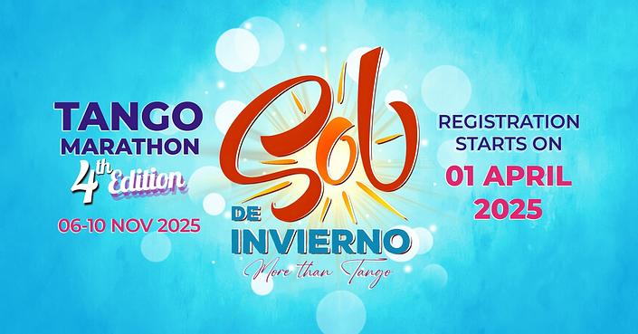 flyer image for Sol de Invierno Tango Marathon 4th Edition Antalya Turkiye